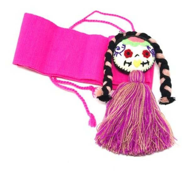 Mexican belt Frida style